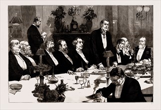 BANQUET TO THE RIGHT HON. SIR JOHN MACDONALD, PRIME MINISTER OF CANADA, AT THE ST. GEORGE'S CLUB,