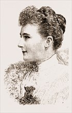 PRINCESS ALEXANDRA OF ANHALT, 1897