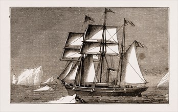 ARCTIC EXPLORATION THE DIANA 1873