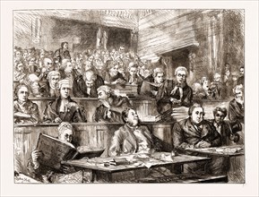 The Tichborne case, UK 1873, Crown Solicitor Mr. C. Barber  Mr. Hawkins, Q C. Mr. J. Bowker Mr.