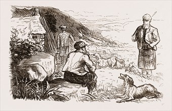 Off to the Moors, UK 1873, at the Bothy