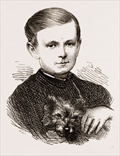GRAND DUKE PAUL-ALEXANDROVITCH (Fifth surviving son of the Czar), ENGRAVING 1873