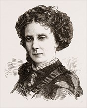 MARIE-ALEXANDROVNA,CZARINA,  ENGRAVING 1873