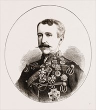 MAJOR GENERAL SIR GARNET WOLSELEY, K.C.M.G., C.B., ENGRAVING 1873