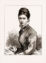 MISS ELIZABETH THOMPSON DRAWN FROM LIFE, 1875