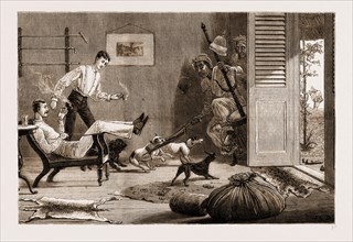 INDIAN SKETCHES: "A WARM CORNER", 1881