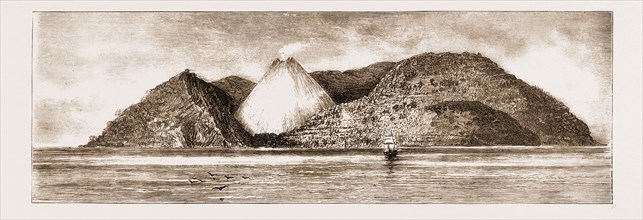 A TROPICAL VOLCANO, 1881: BARREN ISLAND, BAY OF BENGAL