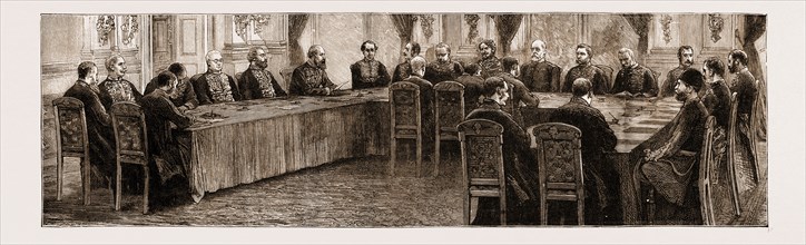 THE EARL OF BEACONSFIELD: THE FIRST SITTING OF THE BERLIN CONGRESS, JUNE 17, 1878