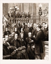 THE LATE EARL OF BEACONSFIELD: A MEETING OF THE CONSERVATIVE PARTY AT THE CARLTON CLUB, 1881