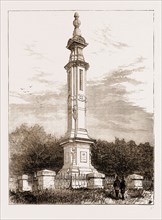 MONUMENT TO ISAAC D'ISRAELI, THE FATHER OF THE LATE EARL OF BEACONSFIELD, ERECTED BY THE LATE
