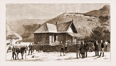 O'NEILL'S FARM DURING THE MEETING OF GENERAL SIR EVELYN WOOD AND THE BOER LEADERS, MARCH 21, 1881