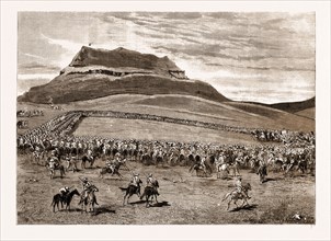 THE NEGOTIATIONS IN THE TRANSVAAL, SOUTH AFRICA, ASSEMBLY OF BOERS PREVIOUS TO THE EVACUATION OF