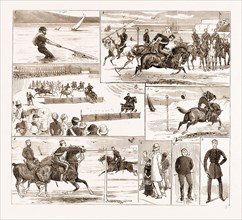 THE YEOMANRY WEEK AT WEYMOUTH, UK, 1881: 1. Business Before Pleasure: A Toiler of the Sea. 2.