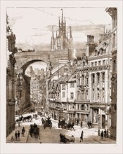 NEWCASTLE, UK, 1881: DEAN STREET