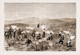 THE REVOLT IN THE TRANSVAAL, SOUTH AFRICA, 1881: SKIRMISHING NEAR STANDERTON
