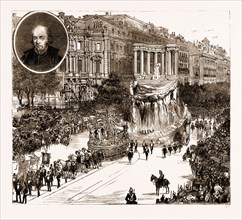 THE CALDERON BICENTENARY AT MADRID, SPAIN, 1881: THE HISTORICAL PROCESSION, DON PEDRO CALDERON DE