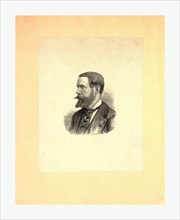Gaston Tissandier, French balloonist, head-and-shoulders portrait, Smeeton Tilly., between 1860 and