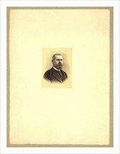 Gaston Tissandier, French balloonist, head-and-shoulders portrait, H. Thiriat, between 1880 and