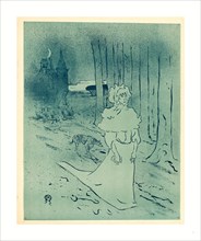 Henri de Toulouse-Lautrec (French, 1864  1901 ), The Manor Lady or the Omen (La chatelaine ou le