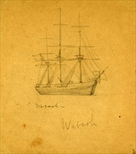 Wabash, between 1860 and 1865, drawing on cream paper pencil, 16.2 x 14.3 cm. (sheet),  1862-1865,