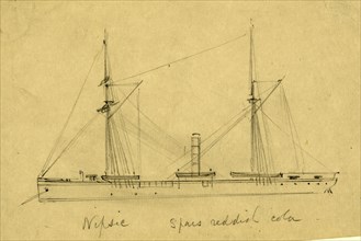 Nipsic, between 1860 and 1865, drawing on cream paper pencil, 11.3 x 17.7 cm. (sheet), 1862-1865,