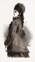 BERTHA CONFECTION, 19th CENTURY FASHION, DRESS, CLOTHING, COVENT GARDEN, LONDON, UK