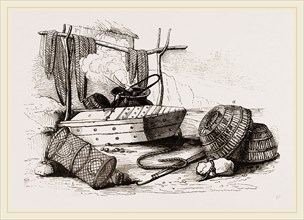 Implements employed in Crab fishing