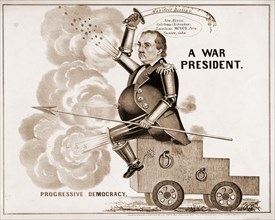 A war president. Progressive democracy; N. Currier (Firm),; [New York : N. Currier], c1848.; 1