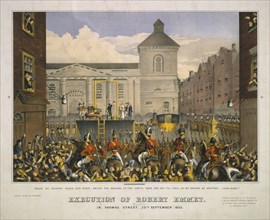 Execution of Robert Emmet in Thomas Street, [Dublin], 20th September 1803; Gies & Co.,; Buffalo,