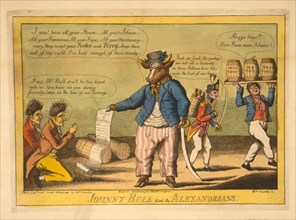 Johnny Bull and the Alexandrians / Wm Charles, Ssc.; Charles, William, 1776-1820, artist; Philada.