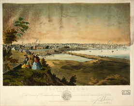 Providence, R.I., harbor view, taken from the grounds of Geo. W. Rhodes, Esq. / J.B. Bachelder ;