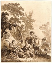 Jean-Baptiste Le Prince (French, 1734 - 1781). Rustic Recreation (La Récréation ChampÃªtre), 1769.