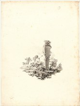 Augustin de Saint-Aubin (French, 1736 - 1807). Tailpiece (Cul-de-lampe), 1780- 1784. From