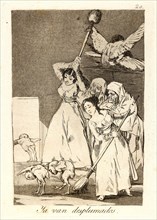 Francisco de Goya (Spanish, 1746-1828). Ya van desplumados. (There they go plucked.), 1796-1797.
