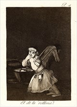 Francisco de Goya (Spanish, 1746-1828). El de la rollona. (Nanny's boy.), 1796-1797. From Los