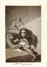 Francisco de Goya (Spanish, 1746-1828). El Vergonzoso. (The shamefaced one.), 1796-1797. From Los