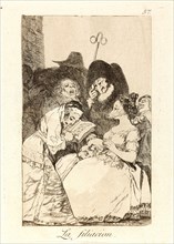 Francisco de Goya (Spanish, 1746-1828). La filiacion. (The filiation.), 1796-1797. From Los