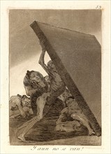 Francisco de Goya (Spanish, 1746-1828). Y aun no se van! (And still they don't go!), 1796-1797.