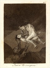 Francisco de Goya (Spanish, 1746-1828). Quien lo creyera! (Who would have thought it!), 1796-1797.
