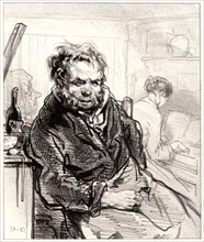 Paul Gavarni (aka Hippolyte-Guillaume-Sulpice Chevalier, French, 1804 - 1866). Piano, No. 4, 19th