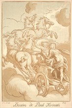 Nicolas Le Sueur (French, 1691 - 1764) after Paolo Farinati (Italian, 1524 - 1606). The Chariot of
