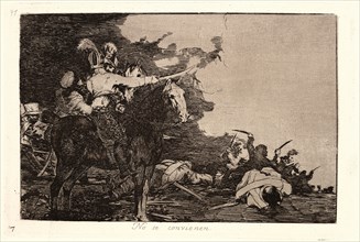 Francisco de Goya (Spanish, 1746-1828). They Do Not Agree (No Se Convienen), 1810-1815, printed