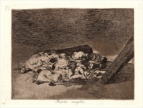Francisco de Goya (Spanish, 1746-1828). Harvest of the Dead (Muertos Recogidos), 1810-1815, printed