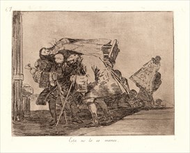 Francisco de Goya (Spanish, 1746-1828). This Is Not Less So (Esta Lo No Es Menos), 1810-1815,