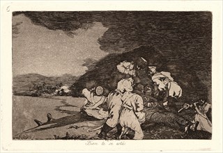 Francisco de Goya (Spanish, 1746-1828). It Serves You Right (Bien Te Se EstÃ¡), 1810-1815, printed