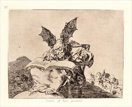 Francisco de Goya (Spanish, 1746-1828). Against the Common Good (Contra el Bien General),
