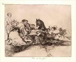 Francisco de Goya (Spanish, 1746-1828). That Is the Worst of It! (Esto Es Lo Peor!), 1810-1815,