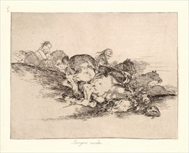 Francisco de Goya (Spanish, 1746-1828). It Always Happens (Siempre Sucede), 1810-1815, printed 1863
