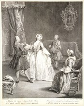 Charles Joseph Flipart (French, 1721-1797) after Pietro Longhi (Italian, ca. 1701-1785), engraved