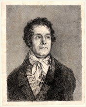 Francisco de Goya (Spanish, 1746-1828). Portrait of the Printer Cyprien-Charles-Marie Nicolas